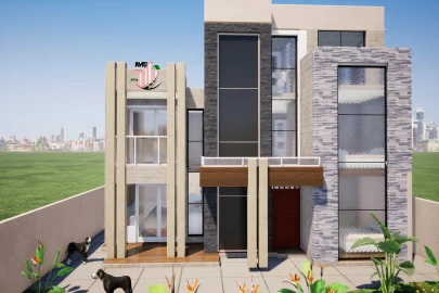 5 bedroom duplex house