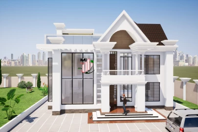 5 bedroom duplex house