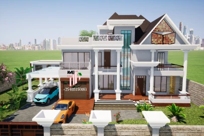 5 bedroom duplex house